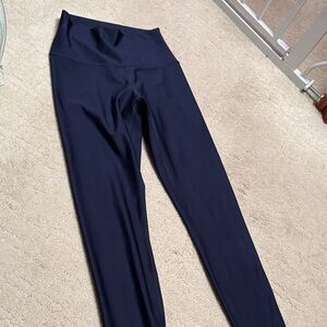 Alo airlift Navy Blue High-Waisted Leggings